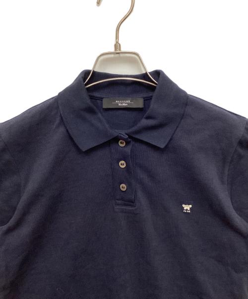 WEEKEND Max Mara（ウィークエンド マックスマーラ）Weekend Max Mara (ウィークエンド マックスマーラ) ポロシャツ ネイビー サイズ:XSの古着・服飾アイテム