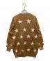 DOUBLE STANDARD CLOTHING (ダブルスタンダードクロージング) ラメジャガードニット ブラウン サイズ:FREE：5000円