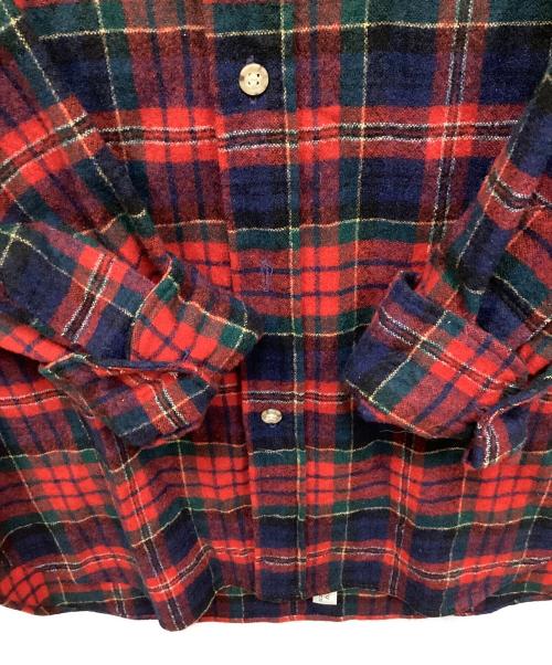 PENDLETON（ペンドルトン）PENDLETON (ペンドルトン) ネルシャツ レッド サイズ:Sの古着・服飾アイテム