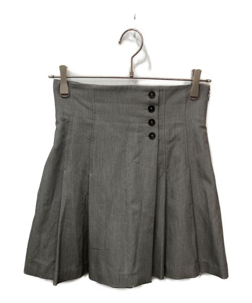 Snidel（スナイデル）Snidel (スナイデル) サイドプリーツスカショーパン グレー サイズ:1の古着・服飾アイテム