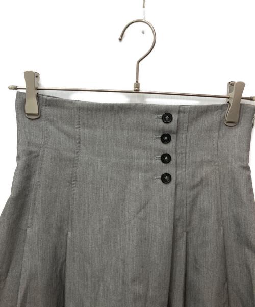 Snidel（スナイデル）Snidel (スナイデル) サイドプリーツスカショーパン グレー サイズ:1の古着・服飾アイテム