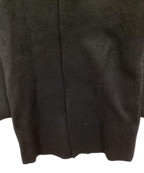 lien（リアン）LIEN (リアン) カシミヤ混メルトンコート ブラック サイズ:FREEの古着・服飾アイテム