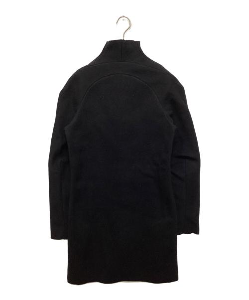lien（リアン）LIEN (リアン) カシミヤ混メルトンコート ブラック サイズ:FREEの古着・服飾アイテム
