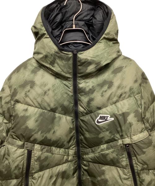 NIKE（ナイキ）NIKE (ナイキ) ウィンドランナーダウンジャケット グリーン サイズ:Lの古着・服飾アイテム