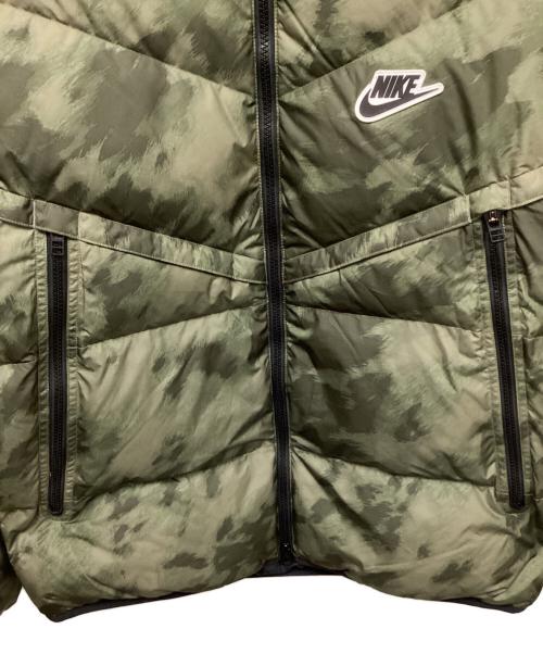 NIKE（ナイキ）NIKE (ナイキ) ウィンドランナーダウンジャケット グリーン サイズ:Lの古着・服飾アイテム