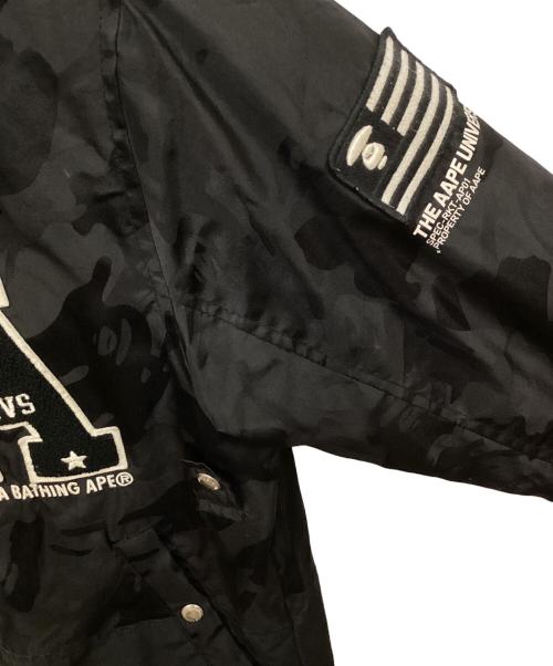 Aape BY A BATHING APE（エーエイプ バイ アベイシングエイプ）AAPE BY A BATHING APE (エーエイプ バイ アベイシングエイプ) フライトジャケット ブラック サイズ:Lの古着・服飾アイテム