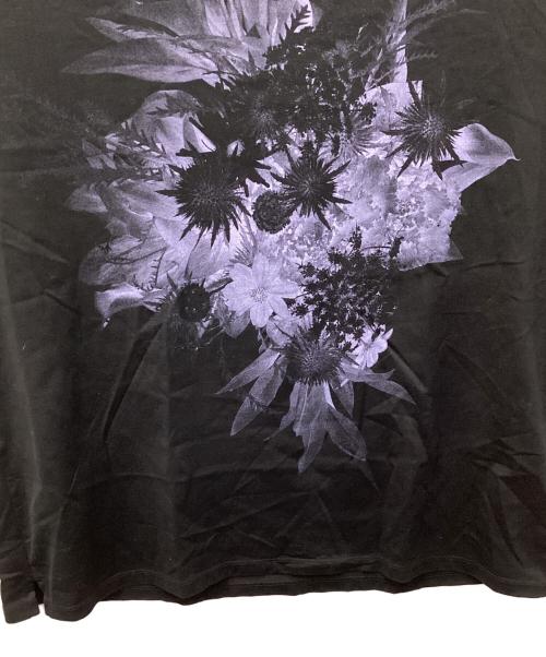 LAD MUSICIAN（ラッドミュージシャン）LAD MUSICIAN (ラッドミュージシャン) 花柄Ｔシャツ ブラック サイズ:42の古着・服飾アイテム