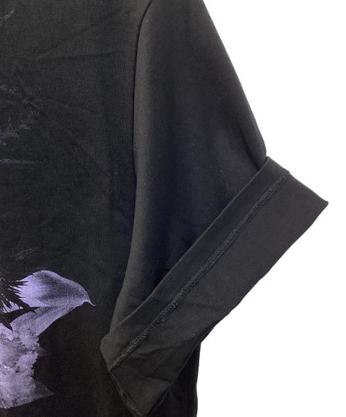 LAD MUSICIAN（ラッドミュージシャン）LAD MUSICIAN (ラッドミュージシャン) 花柄Ｔシャツ ブラック サイズ:42の古着・服飾アイテム