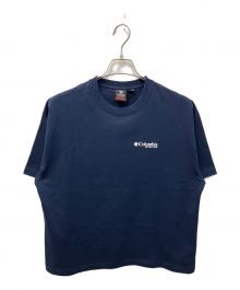 Columbia×BEAMS（コロンビア×ビームス）の古着「別注Tシャツ」｜ネイビー