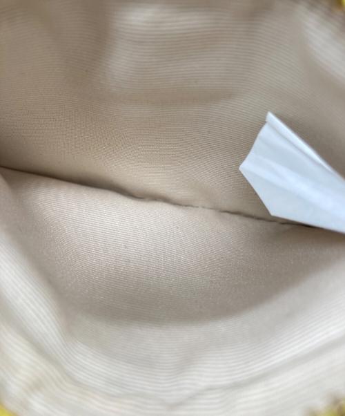 LAUREN RALPH LAUREN（ローレンラルフローレン）LAUREN RALPH LAUREN (ローレンラルフローレン) レザージップカードケース イエローの古着・服飾アイテム