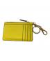 LAUREN RALPH LAUREN (ローレンラルフローレン) レザージップカードケース イエロー：5000円