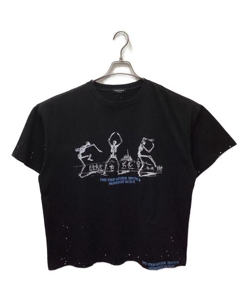 FARFROMWHAT（ファーフロムワット）FARFROMWHAT (ファーフロムワット) Tシャツ ブラック サイズ:1の古着・服飾アイテム