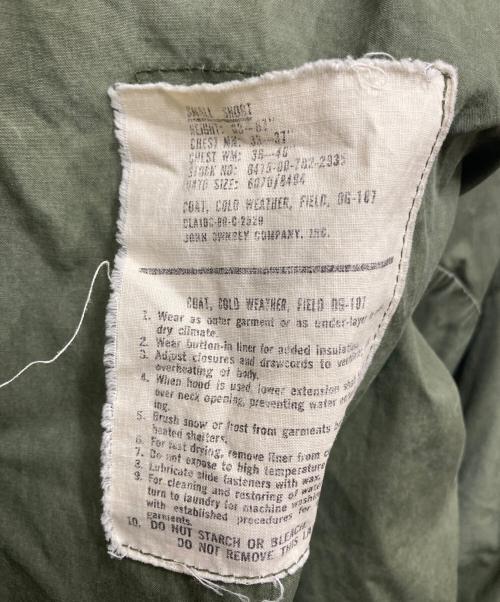 US ARMY（ユーエスアーミー）US ARMY (ユーエスアーミー) 80s M65ジャケット オリーブ サイズ:Sの古着・服飾アイテム