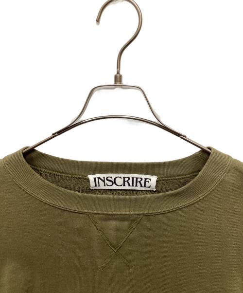INSCRIRE（アンスクリア）INSCRIRE (アンスクリア) Bolero Sweat Shirt カーキ サイズ:38の古着・服飾アイテム