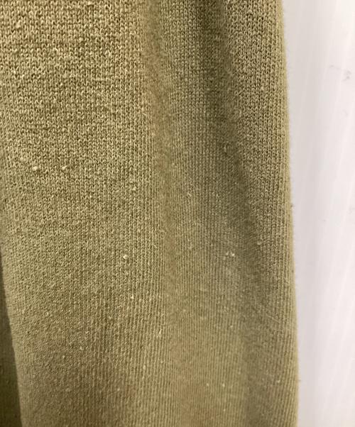 INSCRIRE（アンスクリア）INSCRIRE (アンスクリア) Bolero Sweat Shirt カーキ サイズ:38の古着・服飾アイテム