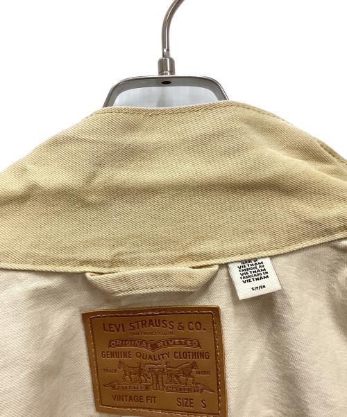 LEVI'S PReMIUM（リーバイス プレミアム）LEVI'S PReMIUM (リーバイス プレミアム) トラッカージャケット ベージュ サイズ:Sの古着・服飾アイテム