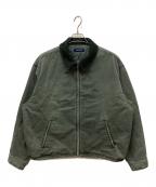 NAUTICAノーティカ）の古着「Garments Dyed Chino Zip Blouson/ガーメントダイチノジップブルゾン」｜グリーン