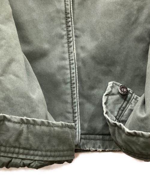 NAUTICA（ノーティカ）NAUTICA (ノーティカ) Garments Dyed Chino Zip Blouson/ガーメントダイチノジップブルゾン グリーン サイズ:Lの古着・服飾アイテム