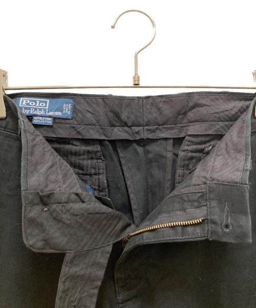 POLO RALPH LAUREN（ポロ・ラルフローレン）POLO RALPH LAUREN (ポロ・ラルフローレン) チノパンツ ブラック サイズ:34/34の古着・服飾アイテム