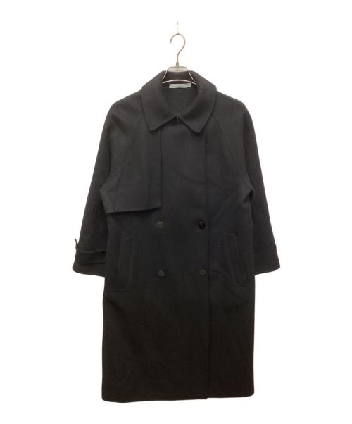 theory luxe（セオリーリュクス）theory luxe (セオリーリュクス) カシミヤ混リバーコート ブラック サイズ:36の古着・服飾アイテム