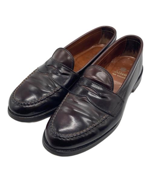 Alden（オールデン）Alden (オールデン) 986 コードバンペニーローファー ブラウン サイズ:6 1/2EE ヴァンラストの古着・服飾アイテム