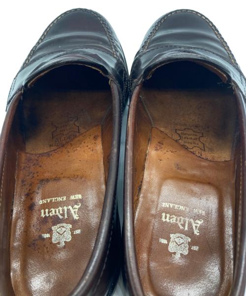 Alden（オールデン）Alden (オールデン) 986 コードバンペニーローファー ブラウン サイズ:6 1/2EE ヴァンラストの古着・服飾アイテム