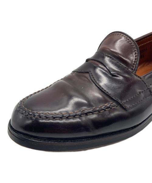Alden（オールデン）Alden (オールデン) 986 コードバンペニーローファー ブラウン サイズ:6 1/2EE ヴァンラストの古着・服飾アイテム