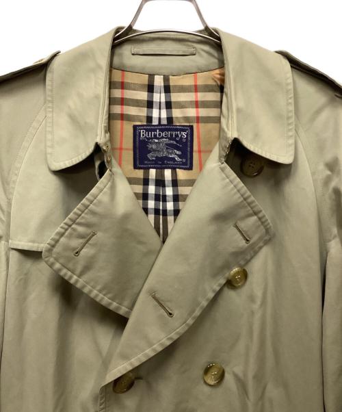 Burberry's（バーバリー）Burberry's (バーバリーズ) コットンギャバトレンチコート ベージュ サイズ:表記無しの古着・服飾アイテム