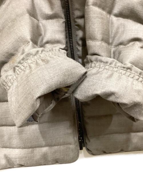 MOORER（ムーレー）MOORER (ムーレー) カシミヤ混ダウンジャケット ブラウン サイズ:40の古着・服飾アイテム