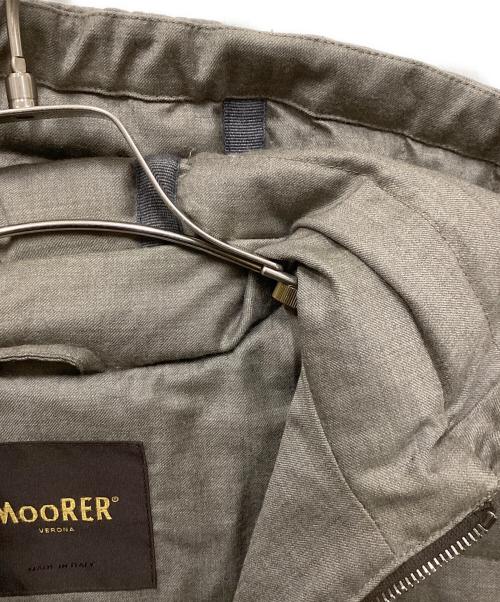 MOORER（ムーレー）MOORER (ムーレー) カシミヤ混ダウンジャケット ブラウン サイズ:40の古着・服飾アイテム