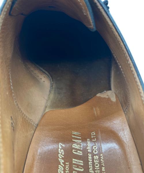 SCOTCH GRAIN（スコッチグレイン）SCOTCH GRAIN (スコッチグレイン) プレーントゥシューズ ブラック サイズ: 27cmの古着・服飾アイテム