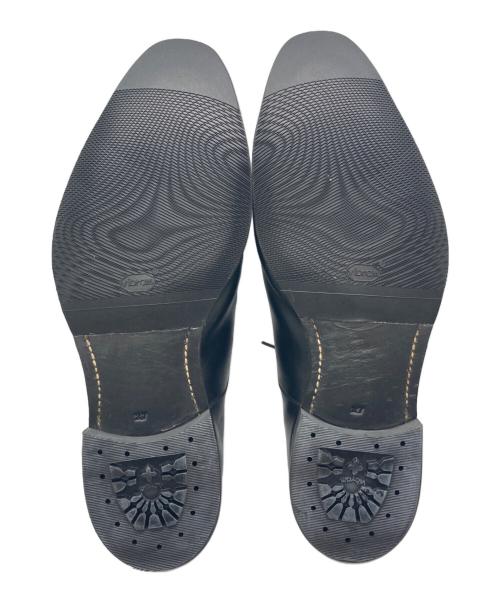 SCOTCH GRAIN（スコッチグレイン）SCOTCH GRAIN (スコッチグレイン) プレーントゥシューズ ブラック サイズ: 27cmの古着・服飾アイテム