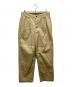 NIGEL CABOURN（ナイジェルケーボン）の古着「フレンチミリタリー・M-52パンツ」｜ベージュ