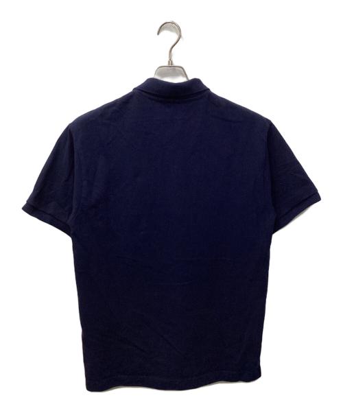 LACOSTE（ラコステ）LACOSTE (ラコステ) JOURNAL STANDARD (ジャーナルスタンダード) 別注ヘビーピケポロシャツ ネイビー サイズ:Mの古着・服飾アイテム