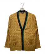 CABANキャバン）の古着「総柄カーディガン」｜ブラウン