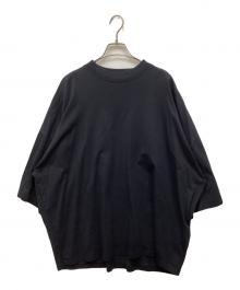 JIL SANDER（ジルサンダー）の古着「オーバーサイズＴシャツ」｜ネイビー