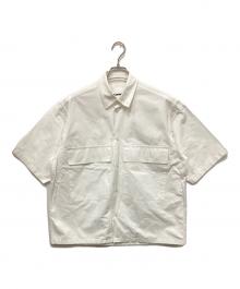 JIL SANDER（ジルサンダー）の古着「半袖シャツ」｜ホワイト