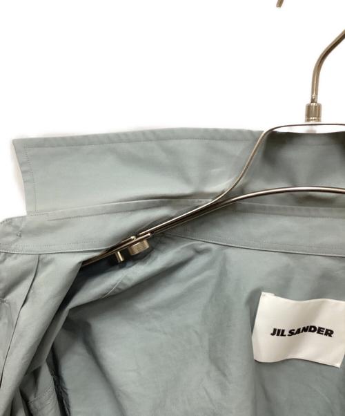 JIL SANDER（ジルサンダー）JIL SANDER (ジルサンダー) NEVER FADE AWAY/プレートシャツ グレー サイズ:44の古着・服飾アイテム