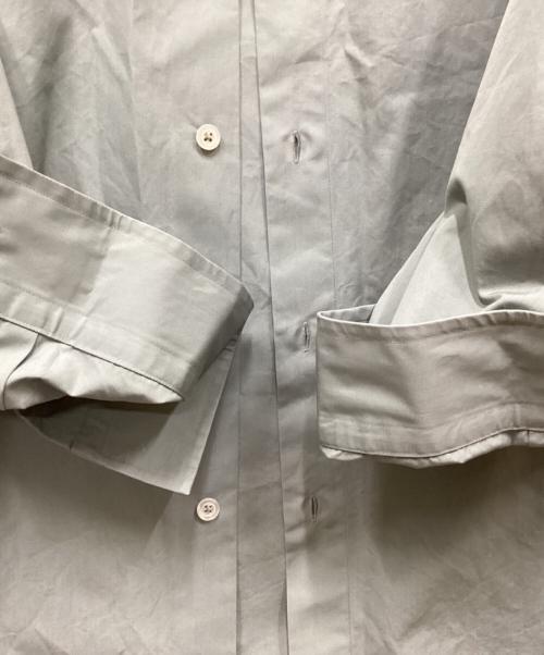 JIL SANDER（ジルサンダー）JIL SANDER (ジルサンダー) NEVER FADE AWAY/プレートシャツ グレー サイズ:44の古着・服飾アイテム