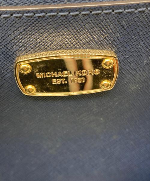 MICHAEL KORS（マイケル・コース）MICHAEL KORS (マイケル・コース) 2WAYバッグ ネイビーの古着・服飾アイテム