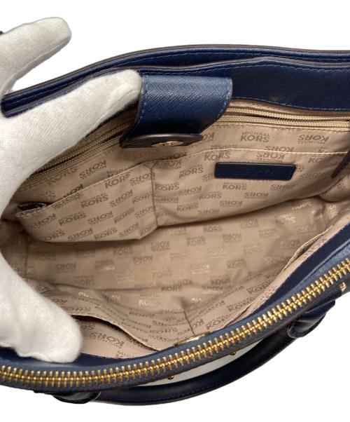 MICHAEL KORS（マイケル・コース）MICHAEL KORS (マイケル・コース) 2WAYバッグ ネイビーの古着・服飾アイテム