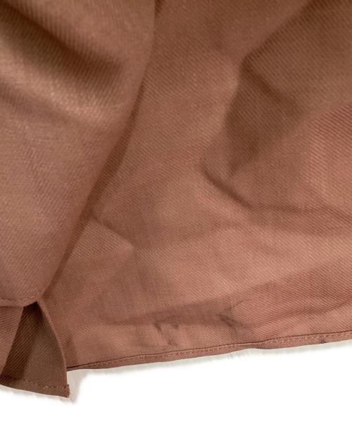 IENA（イエナ）IENA (イエナ) ウールビエラ ロングシャツ ピンク サイズ:FREEの古着・服飾アイテム