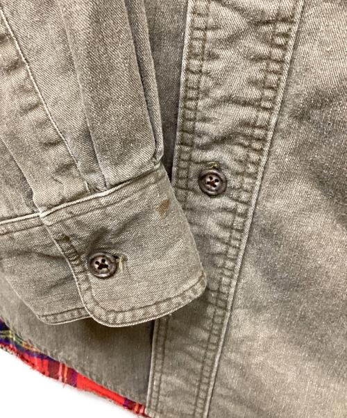 L.L.Bean（エルエルビーン）L.L.Bean (エルエルビーン) 80sシャツジャケット グレー サイズ:Lの古着・服飾アイテム
