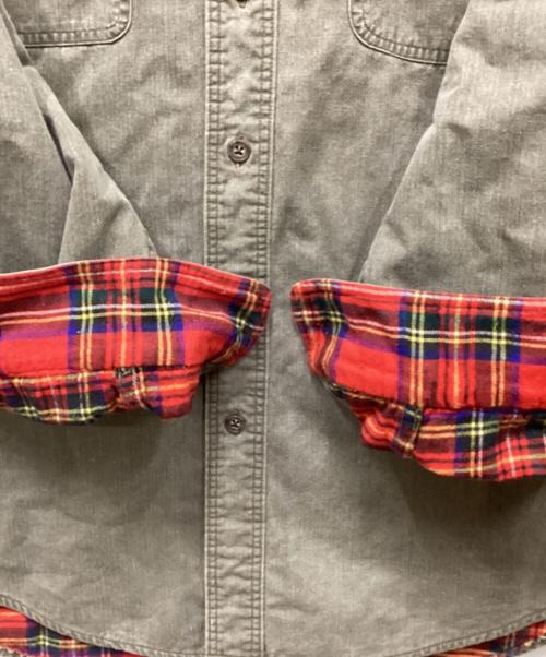 L.L.Bean（エルエルビーン）L.L.Bean (エルエルビーン) 80sシャツジャケット グレー サイズ:Lの古着・服飾アイテム