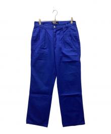 POLO RALPH LAUREN（ポロ・ラルフローレン）の古着「タックパンツ」｜ブルー