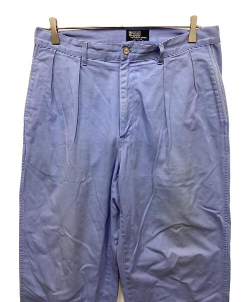 POLO RALPH LAUREN（ポロ・ラルフローレン）POLO RALPH LAUREN (ポロ・ラルフローレン) チノパン ブルー サイズ:34の古着・服飾アイテム