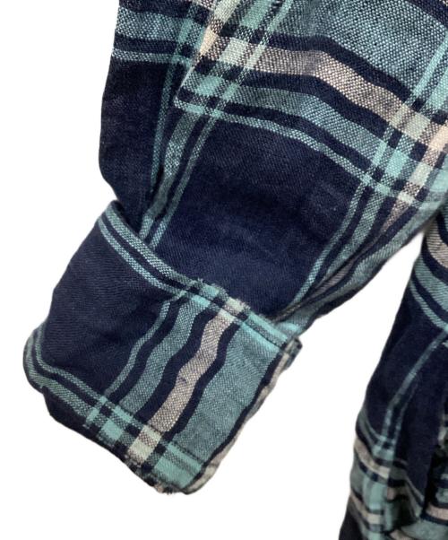 UNTITLED（アンタイトル）UNTITLED (アンタイトル) リネンワンピース ブルー サイズ:2の古着・服飾アイテム