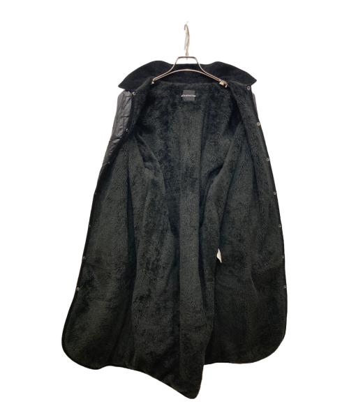 mizuiro-ind（ミズイロインド）mizuiro-ind (ミズイロインド) 内ボアキルティングコート ブラック サイズ:表記なし(実寸をご確認ください)の古着・服飾アイテム