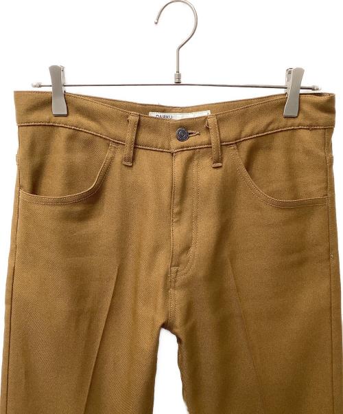 DAIRIKU（ダイリク）DAIRIKU (ダイリク) Flasher Pressed Pants ブラウン サイズ:29の古着・服飾アイテム