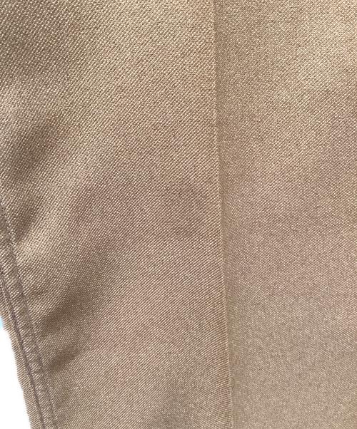 DAIRIKU（ダイリク）DAIRIKU (ダイリク) Flasher Pressed Pants ブラウン サイズ:29の古着・服飾アイテム
